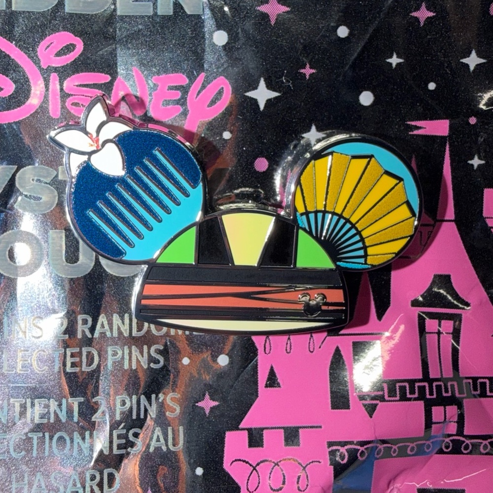 New 2025 Disneyland Hidden Mickey Disney Wave B Mulan Ear Hat Pin